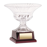 Flared Lead Crystal Vase Award