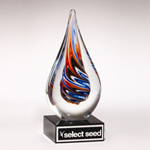 American Swirl Art Glass Award