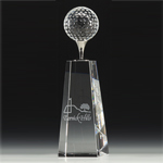 Optic Crystal Golf Award