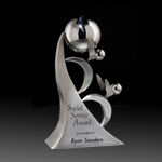 Stainless Steel Teamwork Award