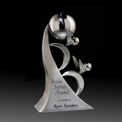 Stainless Steel Teamwork Award