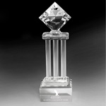 Optic Crystal Diamond Column Award
