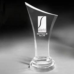 Optic Crystal Number One Award