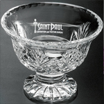 Crystal Footed Bowl