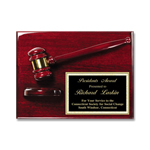 Gavel Plaque