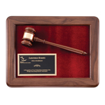 Walnut Gavel Frame