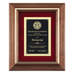 Recognition Award - Walnut Frame