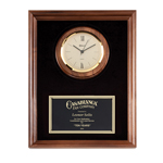 Contemporary Walnut Clock Frame