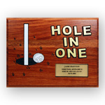 Hole in One Plaque
