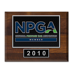 NPGA Membership Plaque - (Price includes ground shipping)