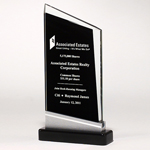Tower Silhouette Glass Award