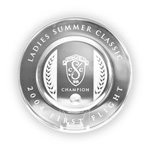 Glass Golf Plate
