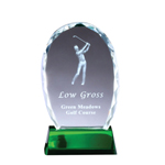 3D Emerald Golf Award