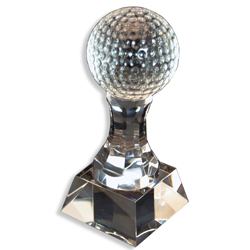 Crystal Golf Ball Award