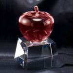 Crystal Red Apple Award