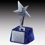 Blue Crystal Silver Star Award