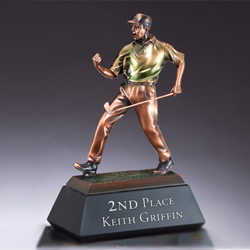 Fist Pump Male Golfer
