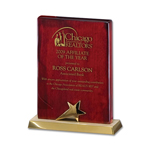 Gold Star Stand-Up Plaque