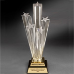 Acrylic Five Star Tower Award