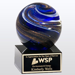 Art Glass Globe Award