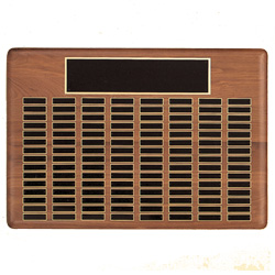 Black Brass Perpetual Plaque