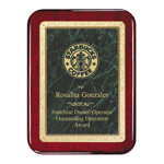 Outstanding Achievement Award Plaque