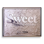 Bronze textured Sign