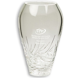 Elegant Lead Crystal Vase
