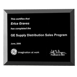Black Mirror Plaque