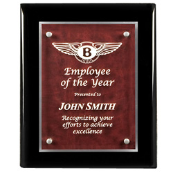 Leather Plaque