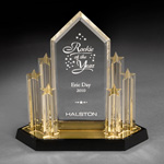 Acrylic Star Tower Award