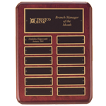 Rosewood Perpetual Plaque