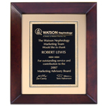 Rosewood Framed Plaque